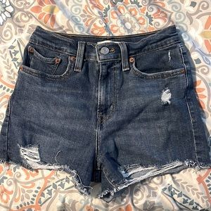 Levi’s high rise shorts